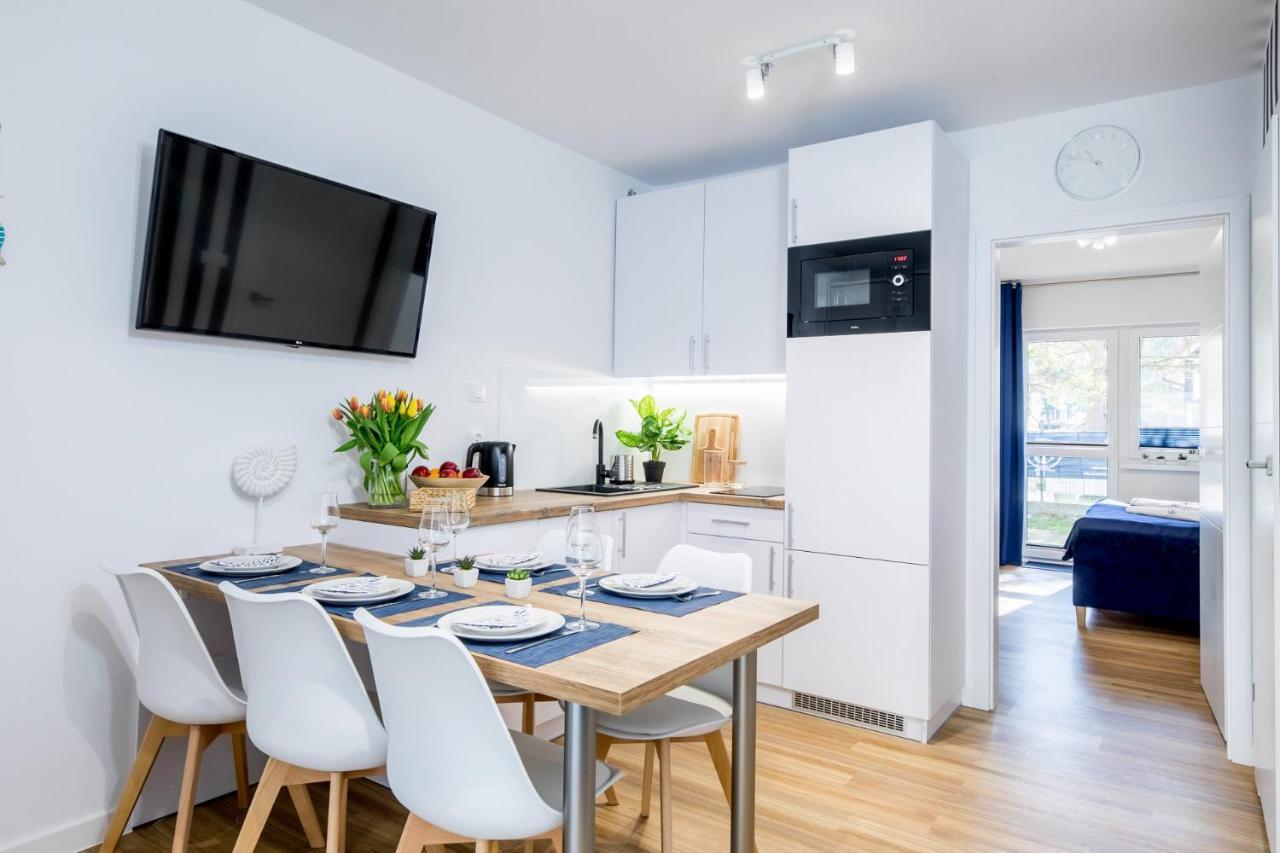 Apartament 9B Blue Marine Poddabie Basen Odkryty Brodziki Plac Zabaw Exterior foto